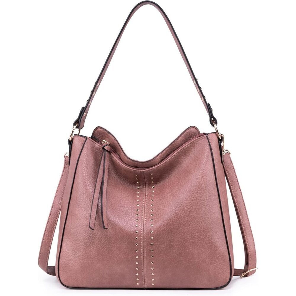 Hobo Bag Women Vegan Leather Large Capacity Crossbody Shoulder Purse